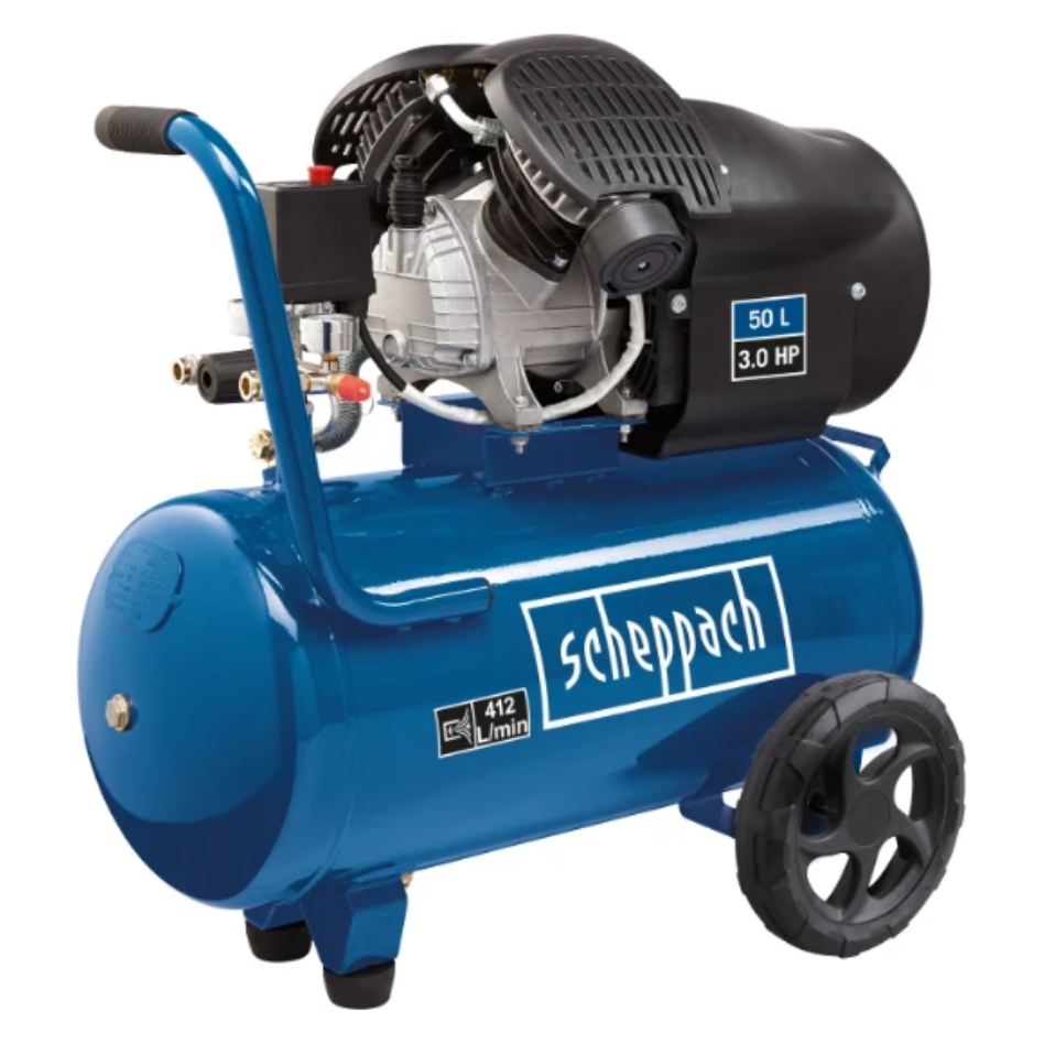 Scheppach 50 L Dubbele Cilinder Compressor HC52DC