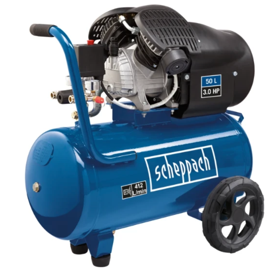 Scheppach 50 L Dubbele Cilinder Compressor HC53DC