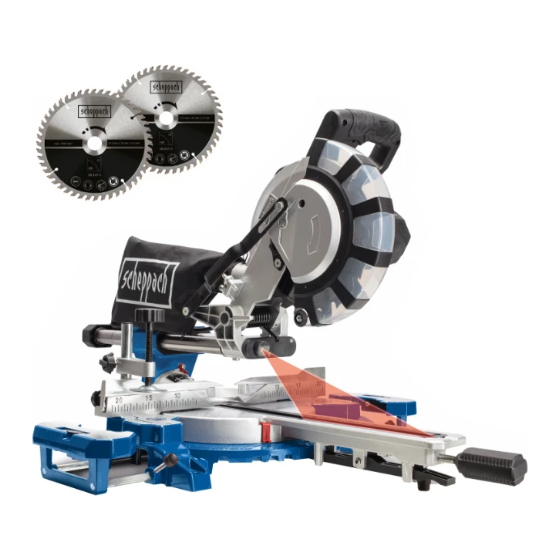 Scheppach Kap- en trekzaag HM254SPX