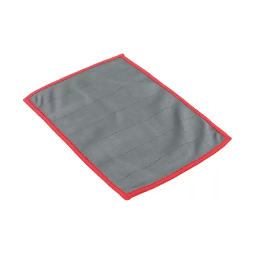 5 x Microvezeldoek CARBON 15 x 20 cm rood