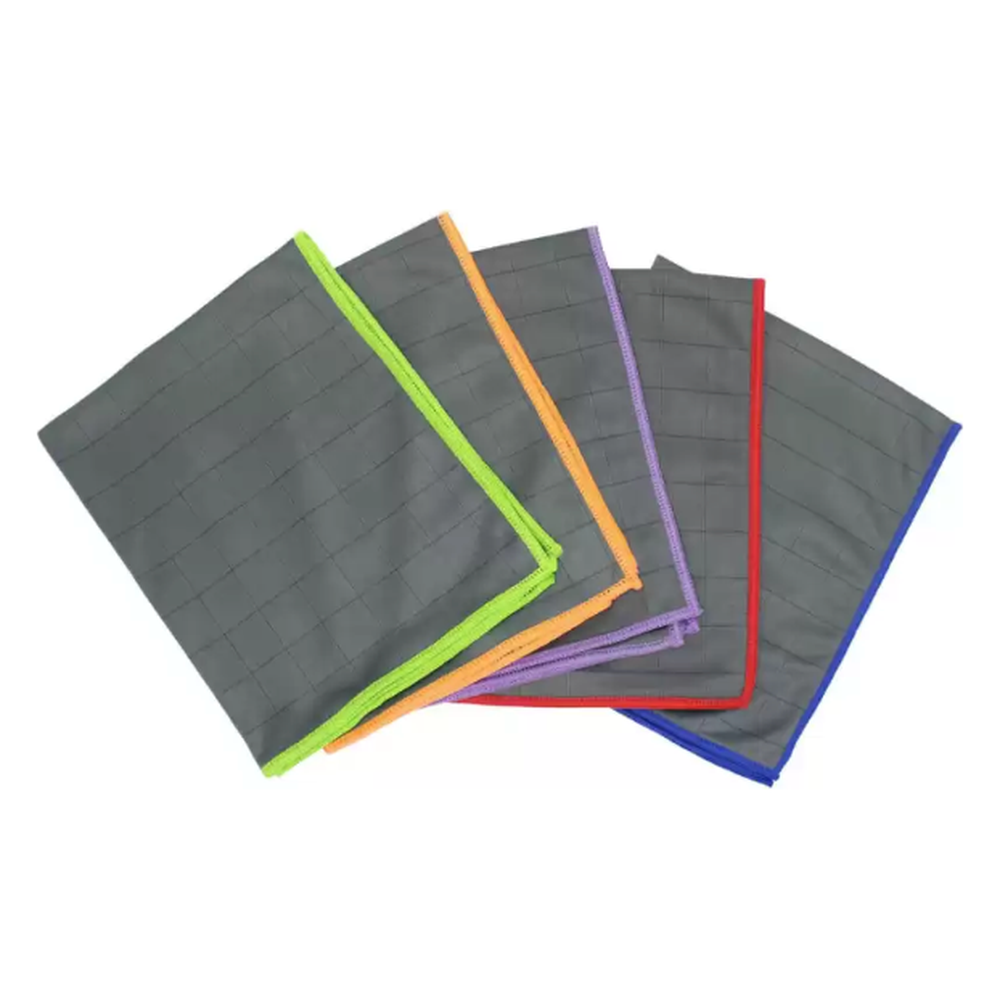 5 x Microvezeldoek CARBON 40 x 50 cm