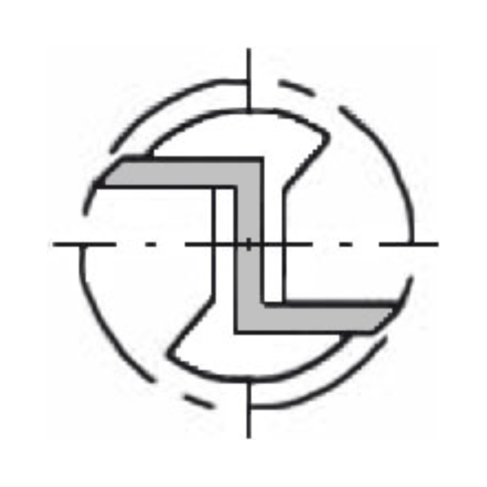 GROEFFREES Ø 10 X 30 MM, TL=90 MM, S=8 MM, HW