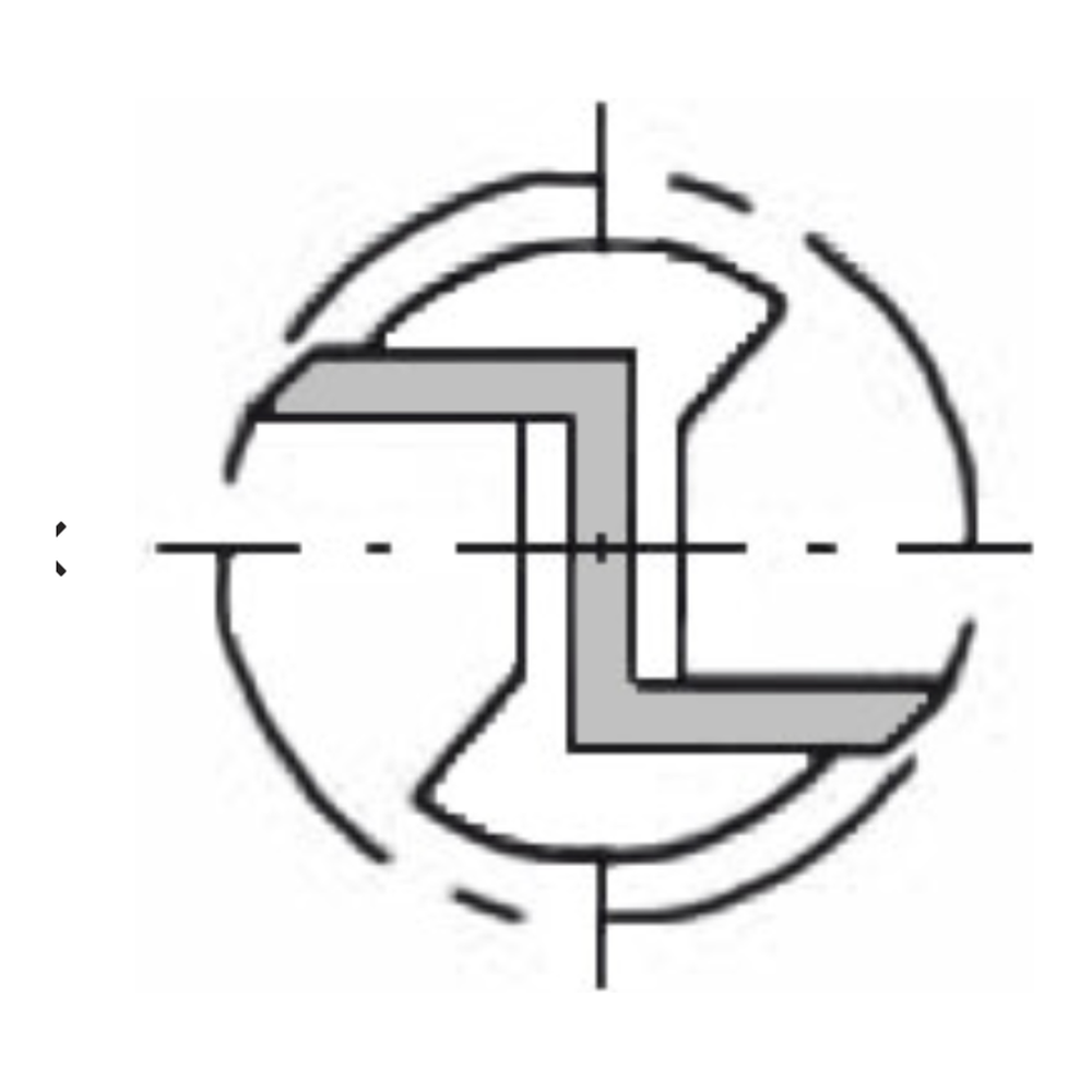 GROEFFREES Ø 15 X 20 MM, TL=70 MM, S=8 MM, HW