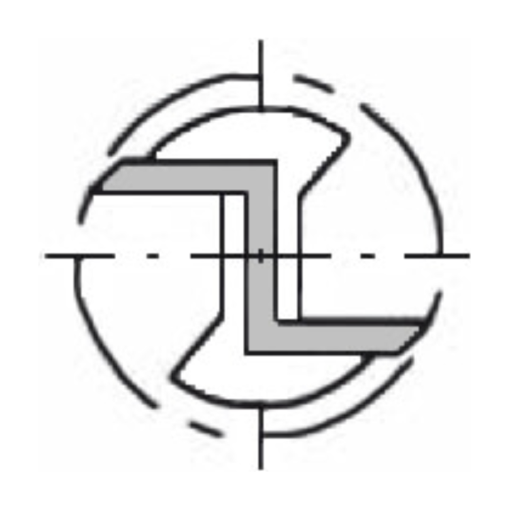 GROEFFREES Ø 30 X 16 MM, TL=70 MM, S=8 MM, HW