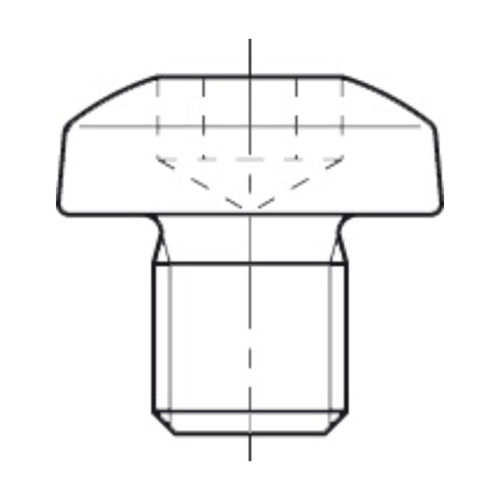 TORX-BOUT M4,0 X 5,0 TYPE E T.b.v. bovenfrezen