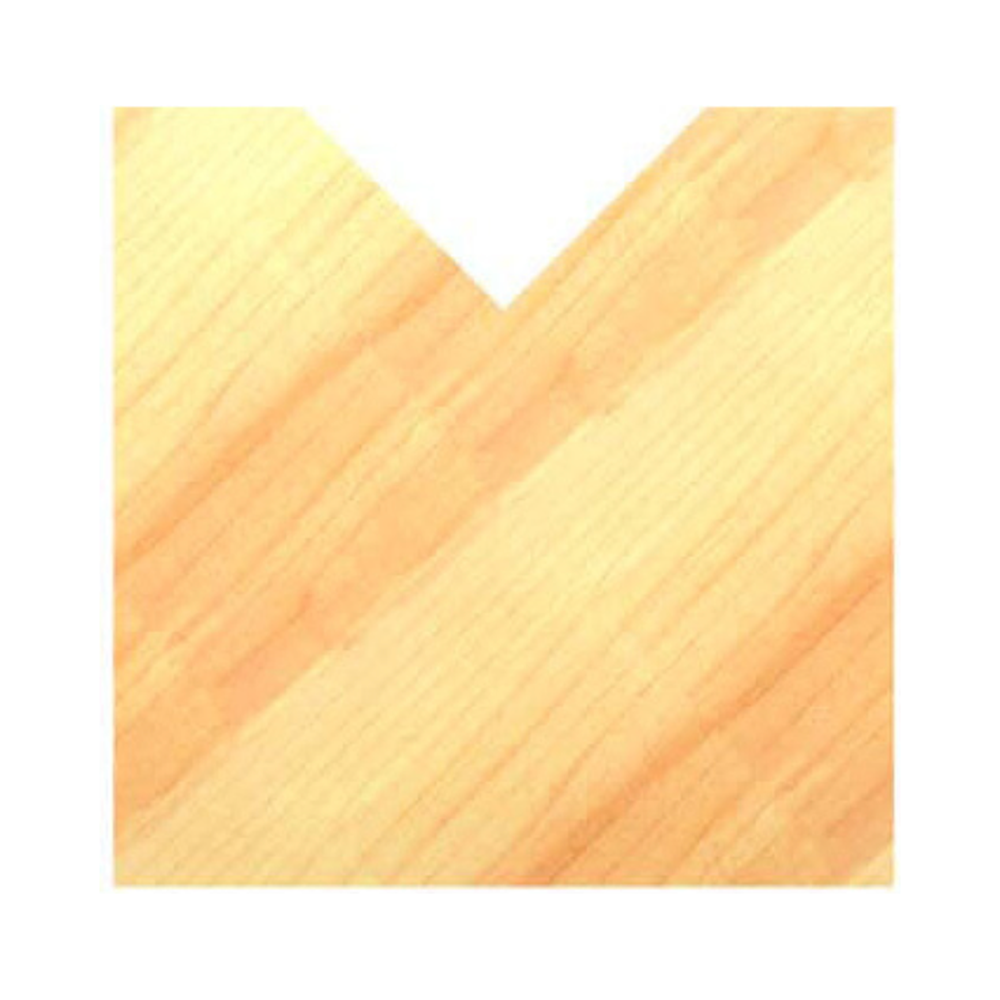 V-GROEFFREES 90°, D=14 MM, S=6 MM, HW, Z=2