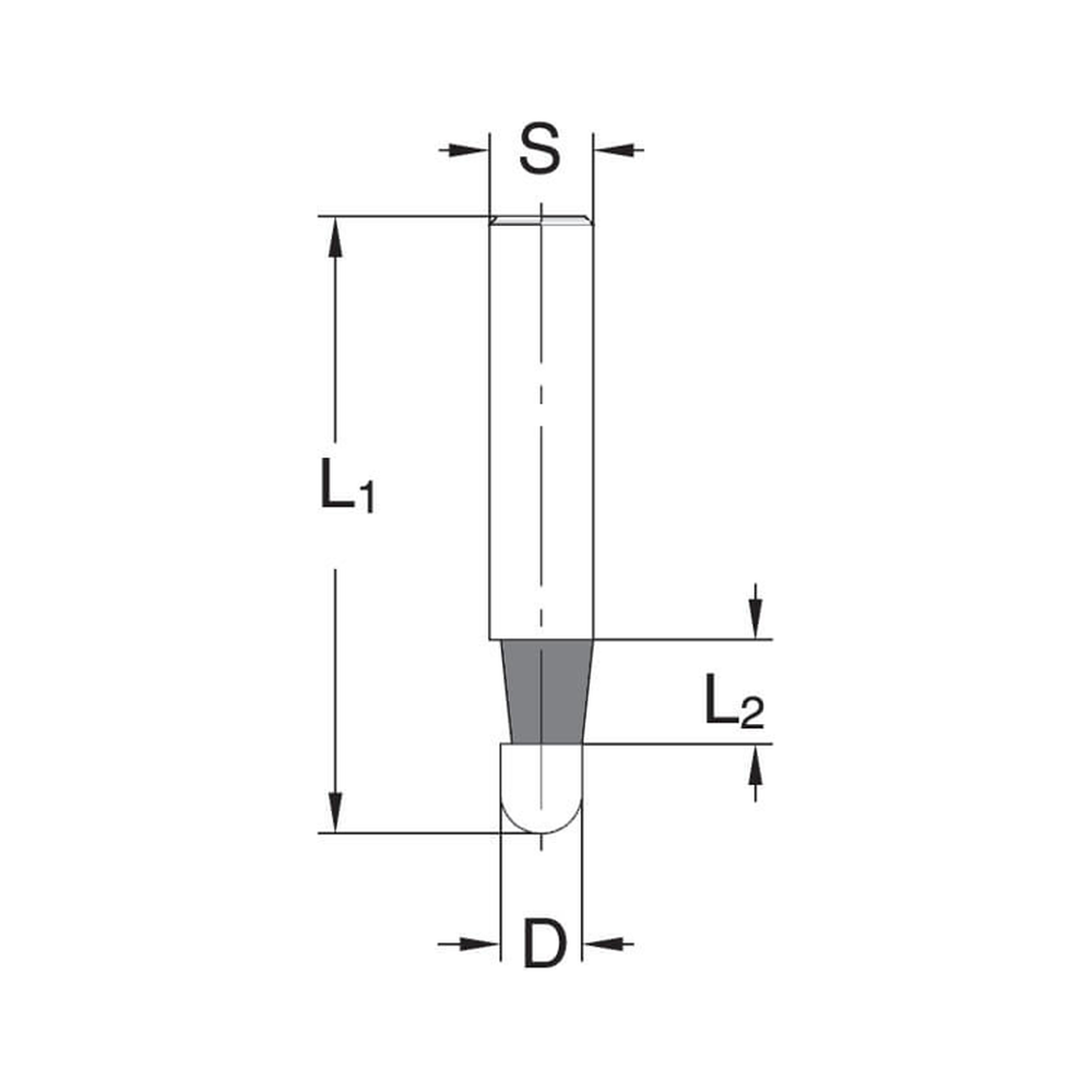 FASEKANTENFREES VOOR LUCHTMACHINE Ø 5 X 5,5 MM, TL=38 MM, S=6 MM, VHW