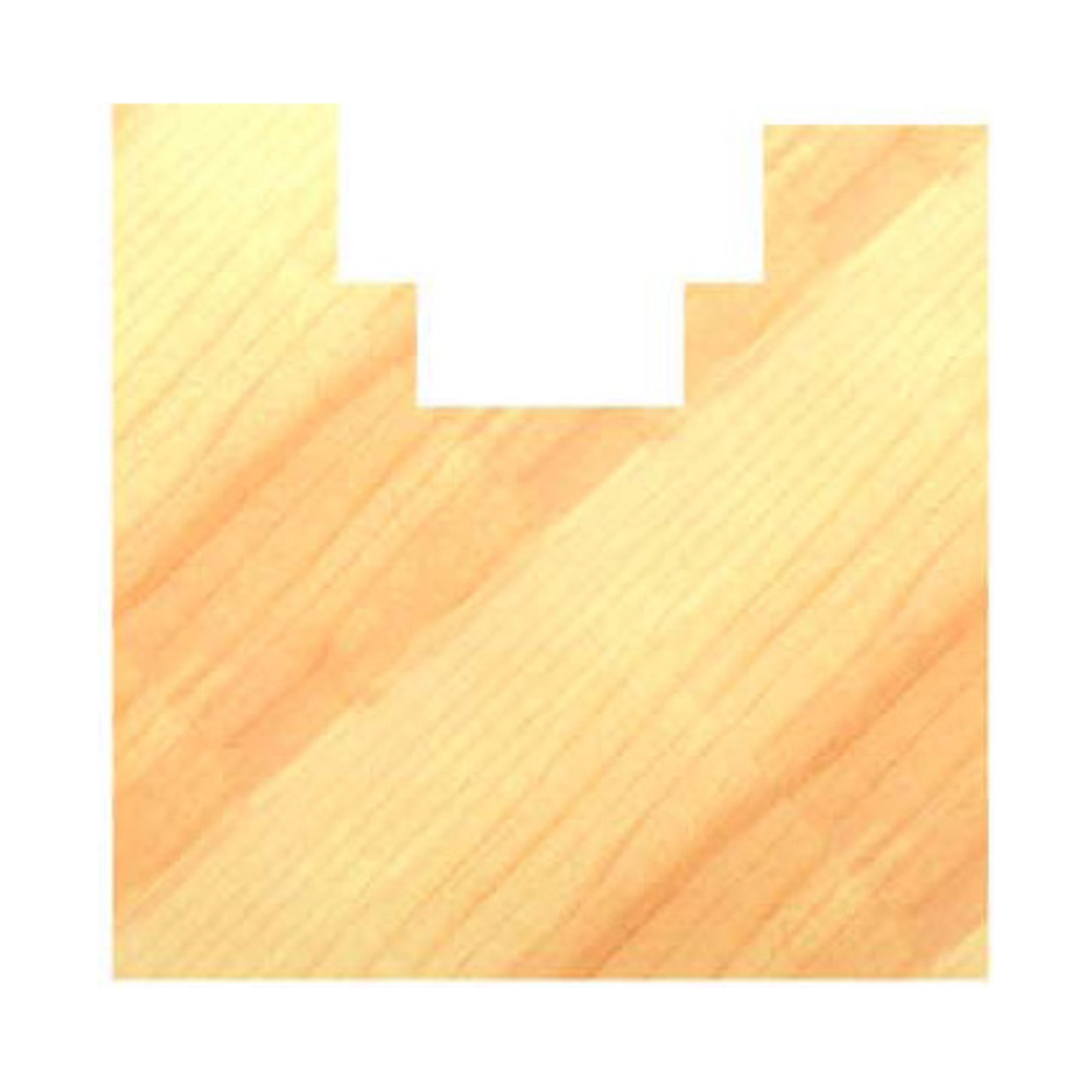 GETRAPTE FREES Ø 24,3 X 15,3 MM, TL=70 MM, S=8 MM, HW