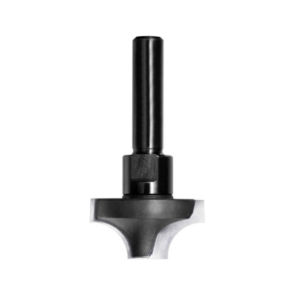 KWARTRONDPROFIELFREES R=9,5 MM ONDERKANT INGELEGD HW, D=30 MM, S=6 MM, HW