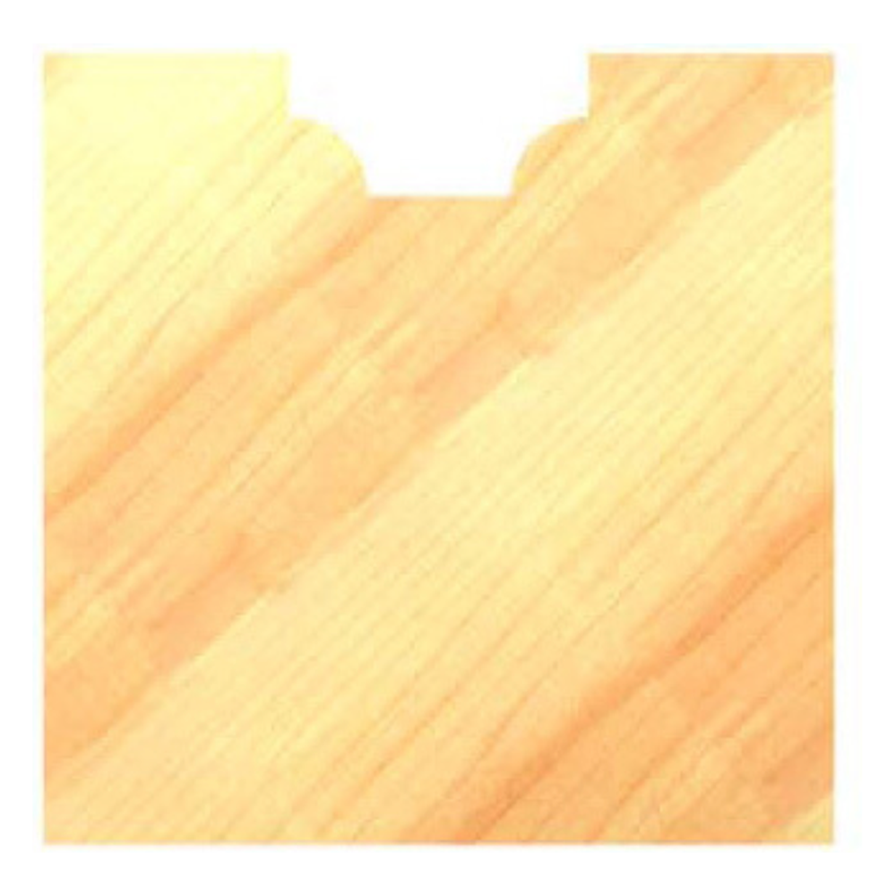 KWARTRONDPROFIELFREES R=9,5 MM ZONDER LAGER, D=33 MM, S=10 MM, HW