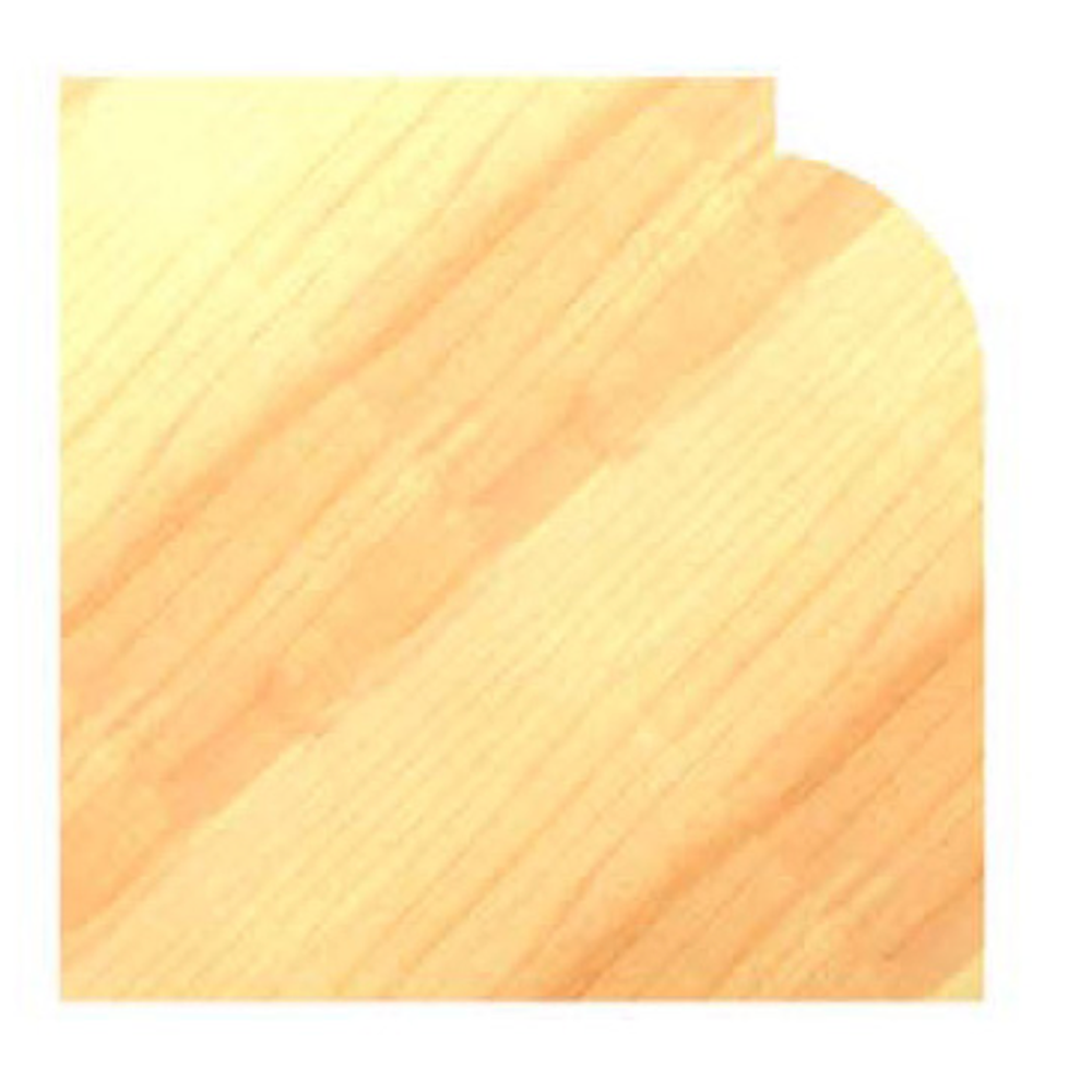 KWARTRONDPROFIELFREES R=12,7 MM ZONDER LAGER, D=39,4 MM, S=10 MM, HW