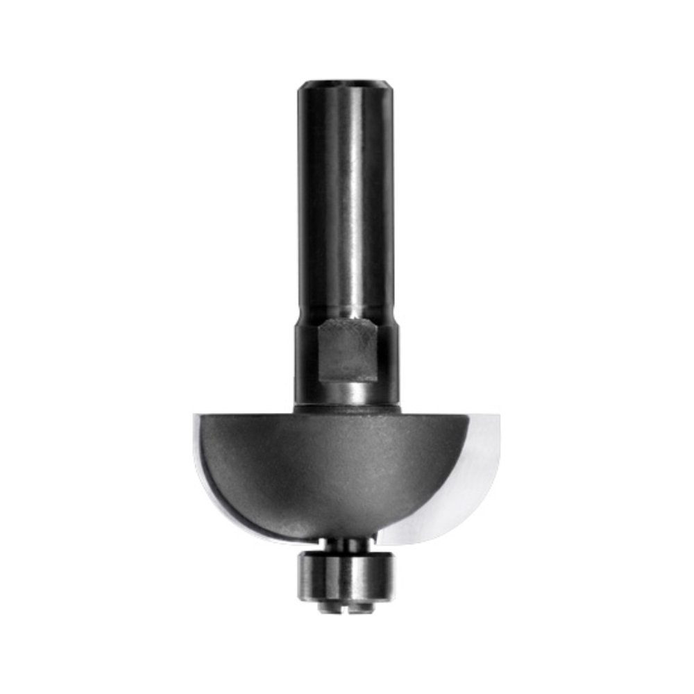 HALFHOLPROFIELFREES R=12,7 MM MET LAGER, D=37,4 MM, S=12 MM, HW