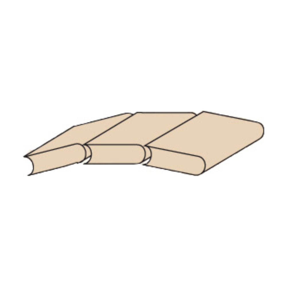 MULTIPROFIELFREES R=3,0 MM MET LAGER, L2=16 MM, S=8 MM, HW