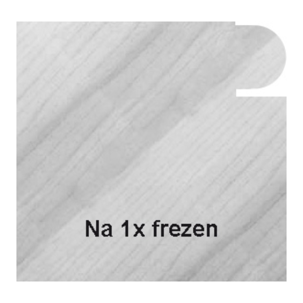 KRAALPROFIELFREES R=8,0 MM MET LAGER, D=35 MM, S=8 MM, HW