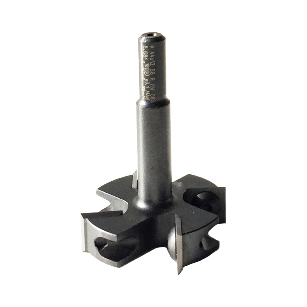 KEERMES SLOTKASTFREES Ø 44 X 12 MM, TL=62 MM, S=8 MM, HW