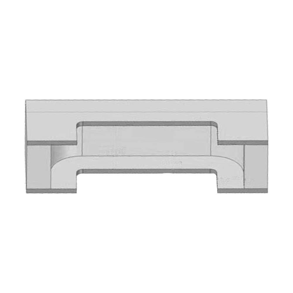 KEERMES SLOTKASTFREES Ø 44 X 12 MM, TL=62 MM, S=8 MM, HW