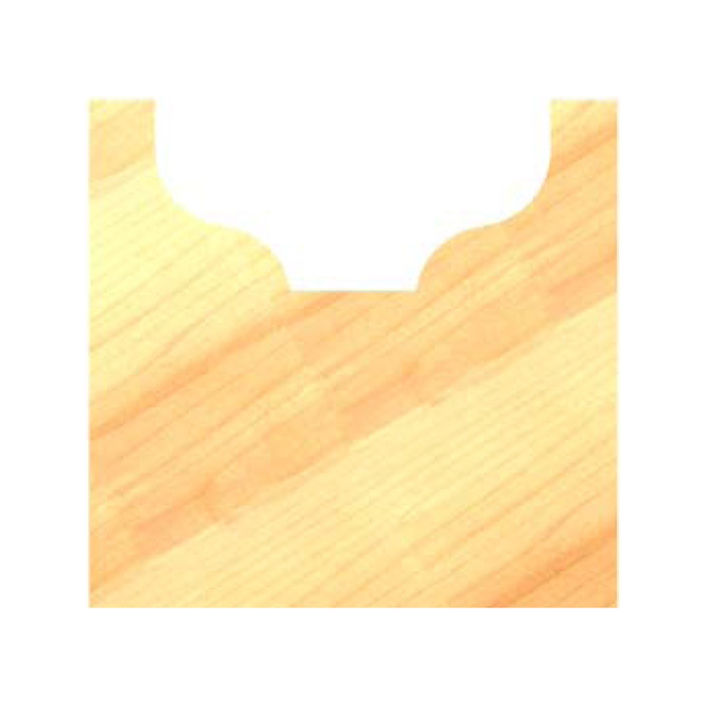 S-PROFIELFREES R=7,2 MM ZONDER LAGER, L2=19 MM, S=6 MM, HW