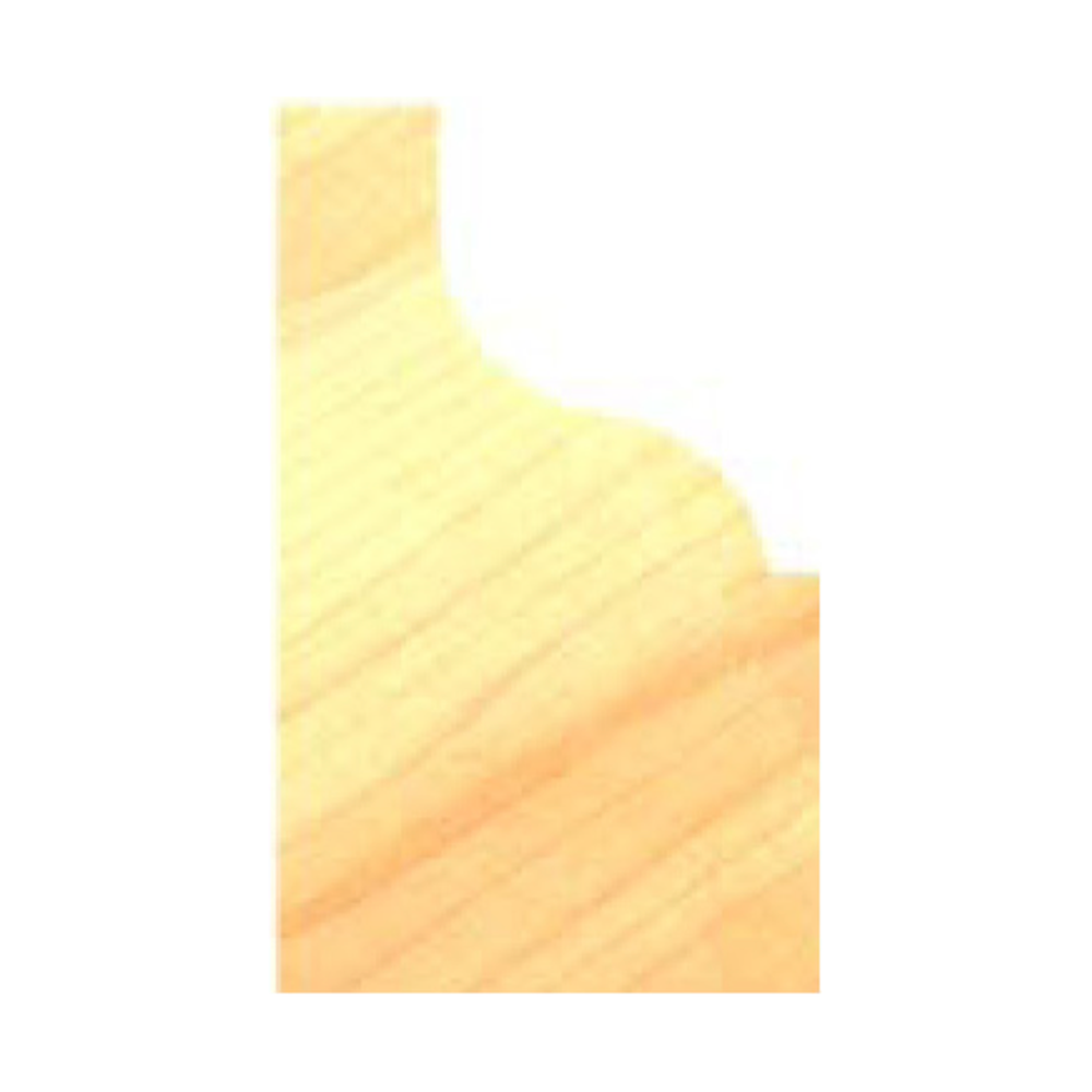 S-PROFIELFREES R=7,2 MM MET LAGER 9 MM, L2=19 MM, S=6 MM, HW