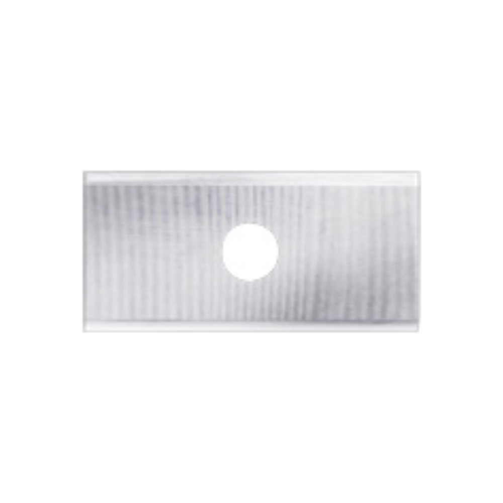 KEERMES 25,0 X 12,0 X 1,5 MM (1-GATS), TWEEZIJDIG GESLEPEN, HW