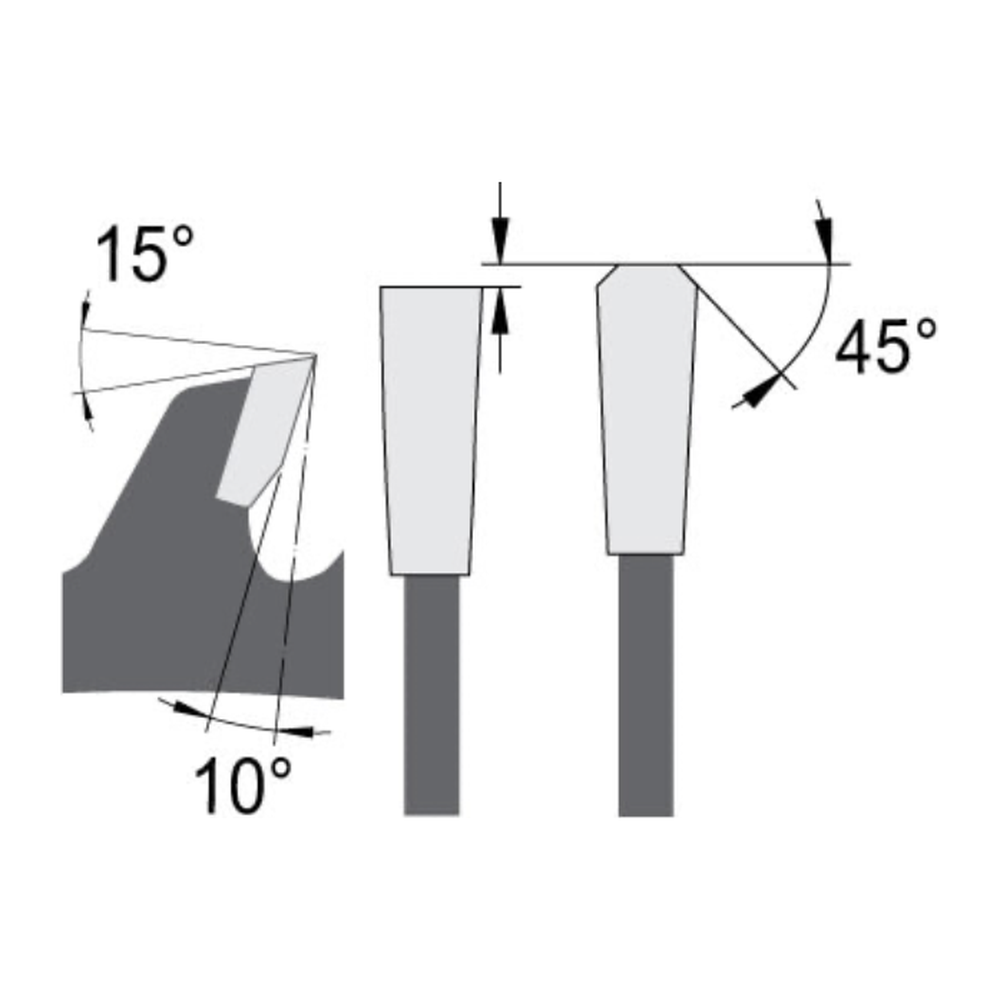ZAAGBLAD Ø 160 MM, ASGAT 20 MM, B=1,80 MM, Z=52 TF POS., HW Schulpen en afkorten