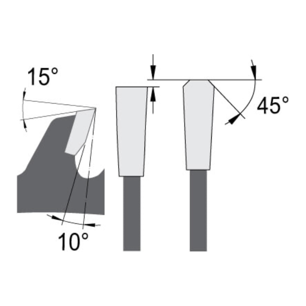 ZAAGBLAD Ø 160 MM, ASGAT 20 MM, B=1,80 MM, Z=56 TF POS., HW Schulpen en afkorten