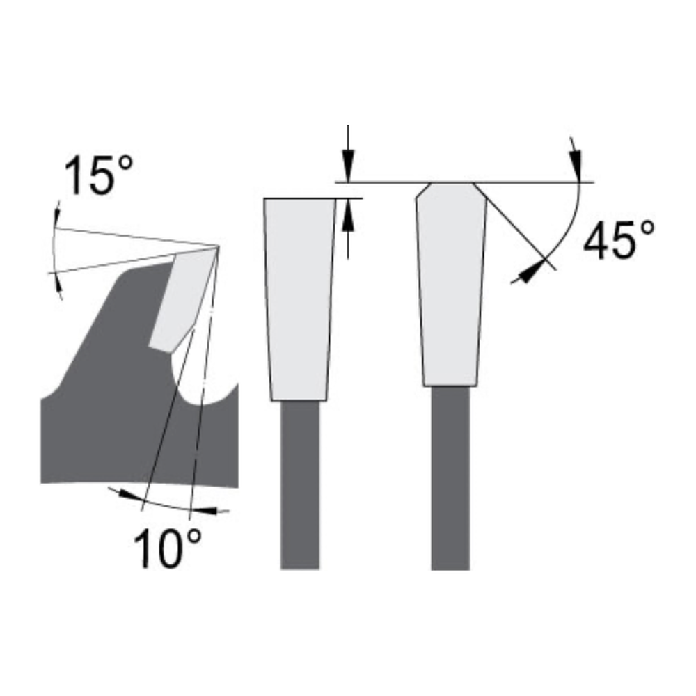 ZAAGBLAD Ø 250 MM, ASGAT 30 MM, B=2,80 MM, Z=68 TF POS., HW Schulpen en afkorten