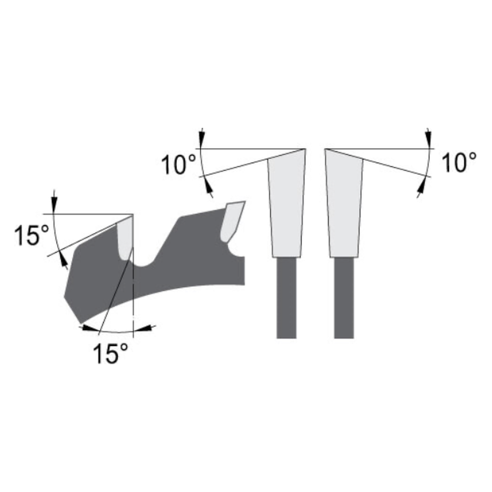 VOORRITSZAAGBLAD Ø 120 MM, ASGAT 22 MM, B=3,35 MM, Z=20 WISSELTAND, HW Af te stemmen op de snijbreedte van de hoofdzaag