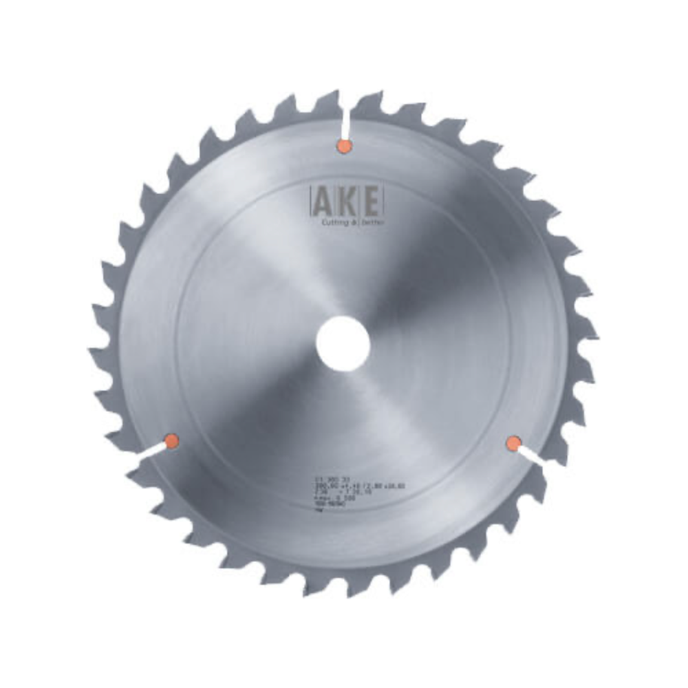 ZAAGBLAD Ø 500 MM, ASGAT 30 MM, B=4,40 MM, Z=60 WISSELTAND NEG., HW Afkorten van massief hout