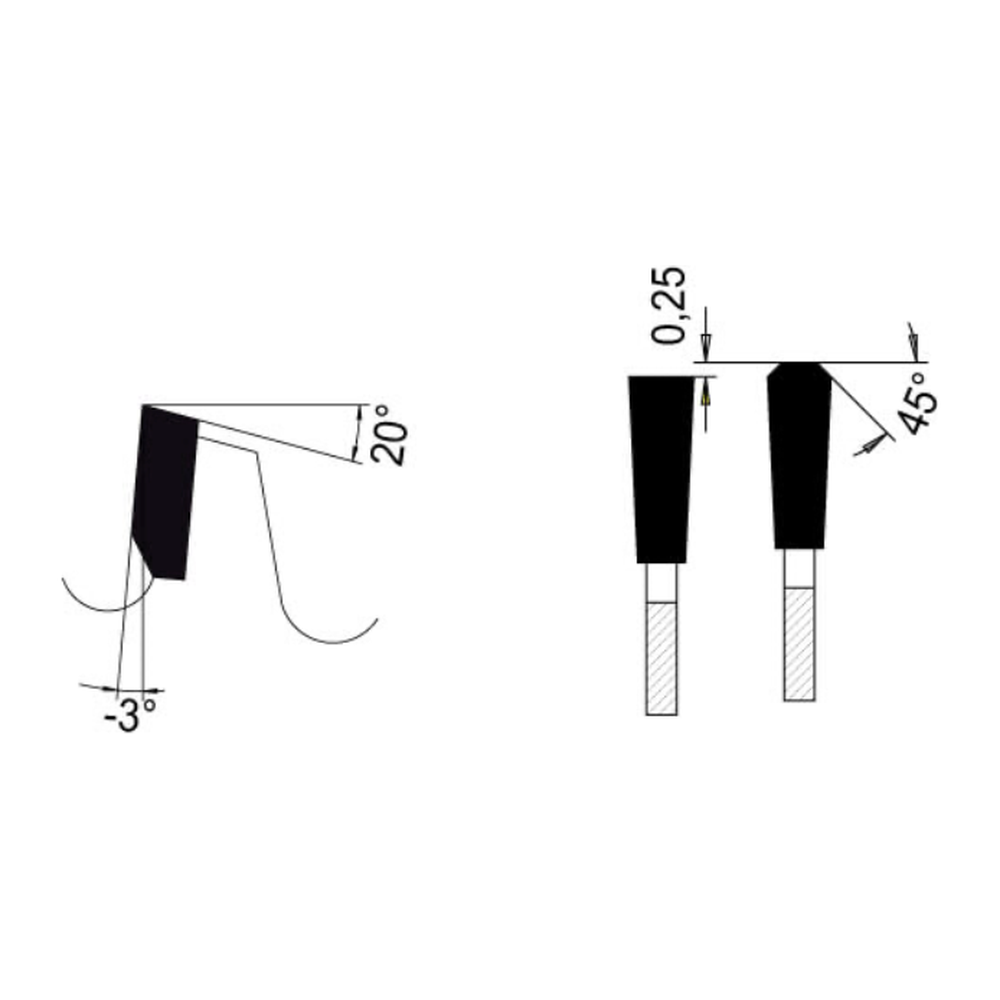 ZAAGBLAD Ø 275 MM, ASGAT 40 MM, B=3,30 MM, Z=88 TF NEG., HW Afkorten van dunwandige profielen en platen