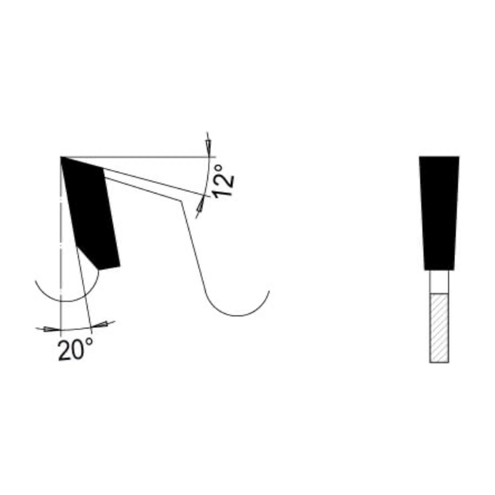 ZAAGBLAD Ø 220 MM, ASGAT 60 MM, B=1,40 MM, Z=33 VLAKTAND FLEXWING, HW Met oxide coating