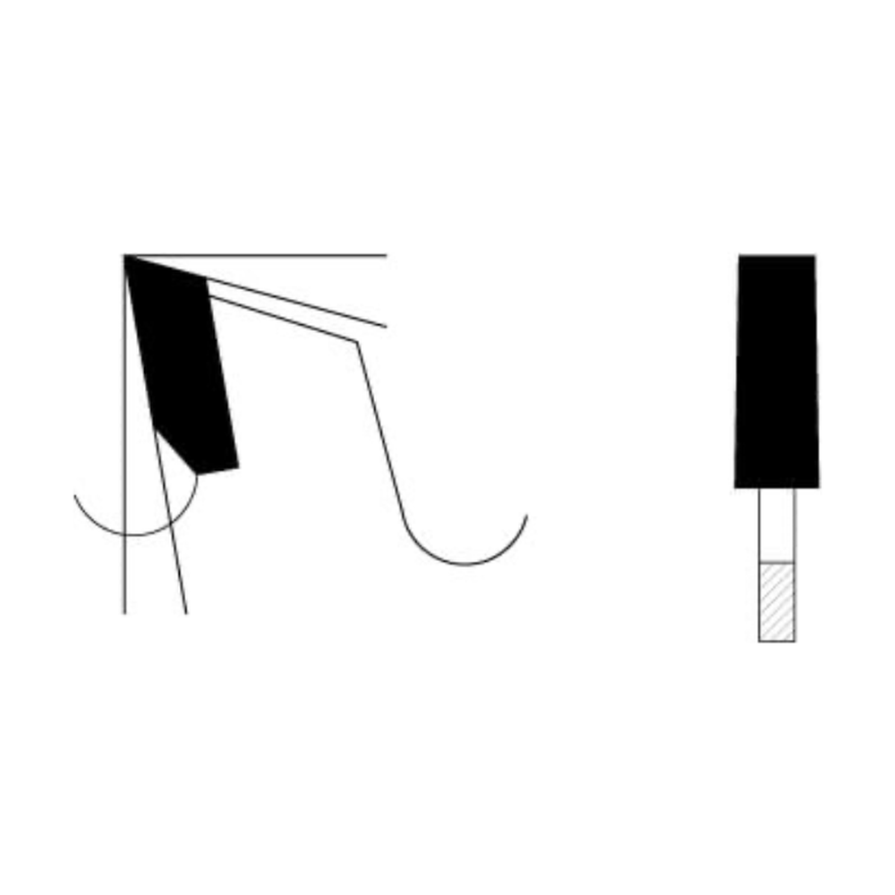 BOARDLINE VOORRITSZAAGBLAD Ø 200 MM, ASGAT 20 MM, B=4,4-5,2 MM, Z=36 F KON., HW Af te stemmen op de snijbreedte van de hoofdzaag