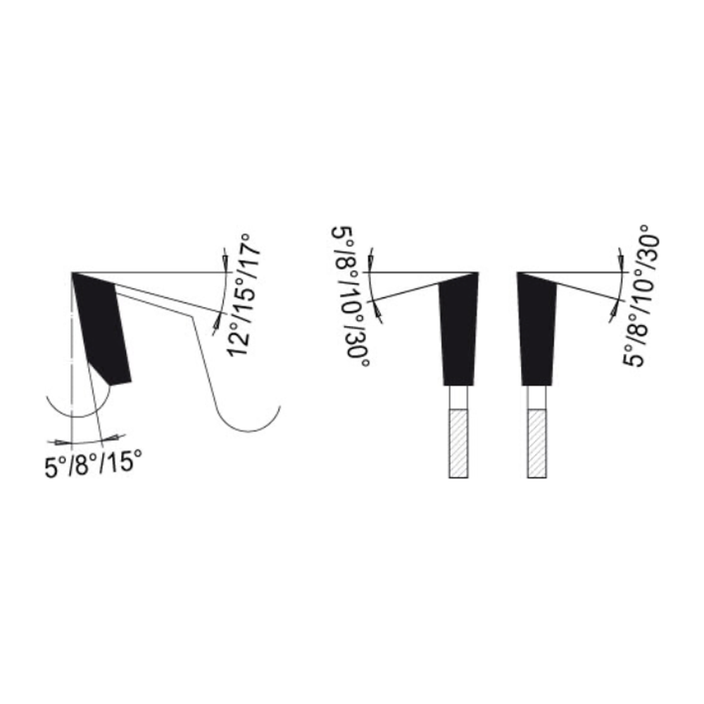 VOORRITSZAAGBLAD Ø 300 MM, ASGAT 30 MM, B=4,55 MM, Z=72 WISSELTAND, HW Af te stemmen op de snijbreedte van de hoofdzaag