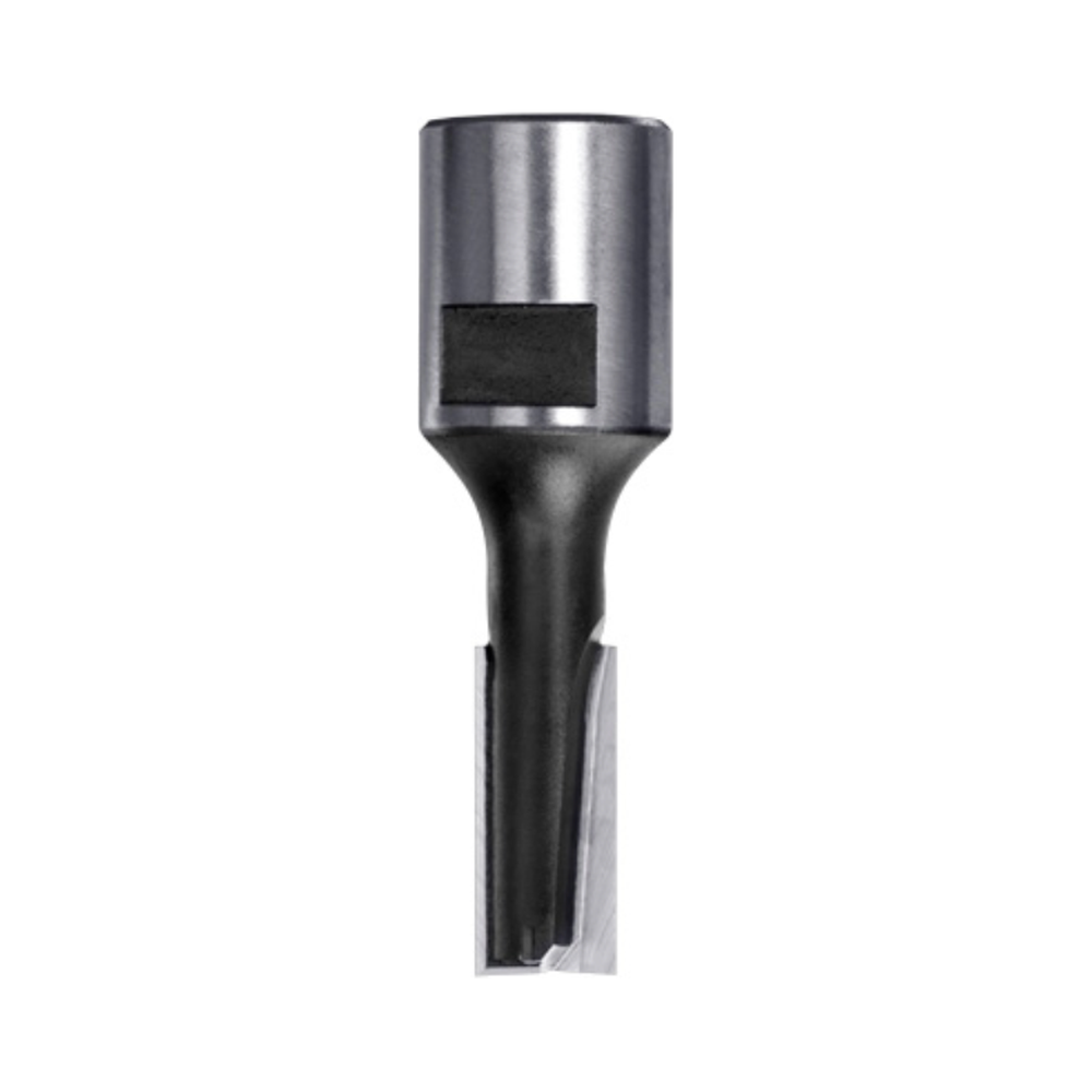 GROEFFREES Ø 10 X 23 MM, TL=55 MM, BINNENDRAAD M10, HW Zij- en onderkant snijdend, onderkant ingelegd HW