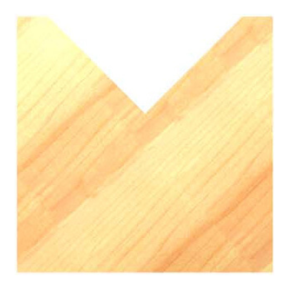 V-GROEFFREES 90°, D=40 MM, BINNENDRAAD M10, HW, Z=1 Wisselschacht uitvoering