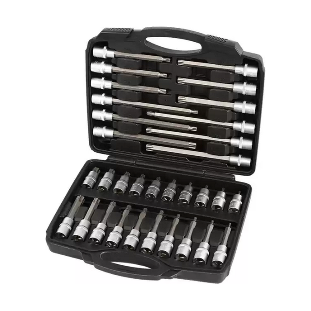 32pc 1/2" Star socket bit set