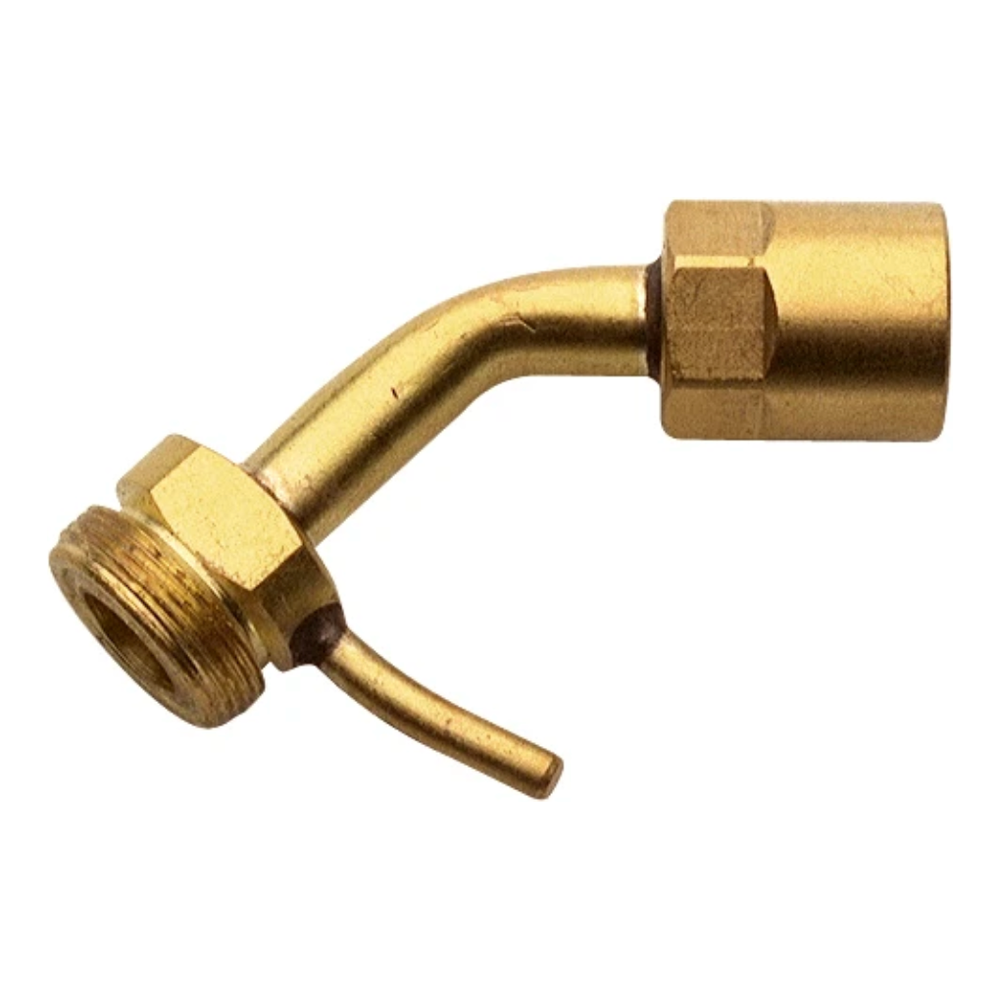 Sievert Pro Halspijp 70 mm - messing