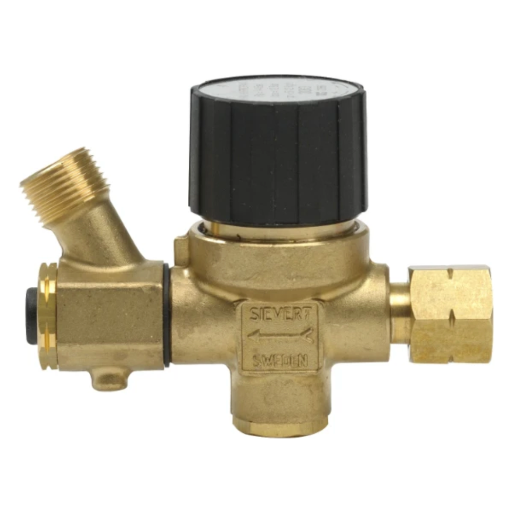 Sievert Slangbreuk- en reduceerventiel 3/8" LH 1-4 bar