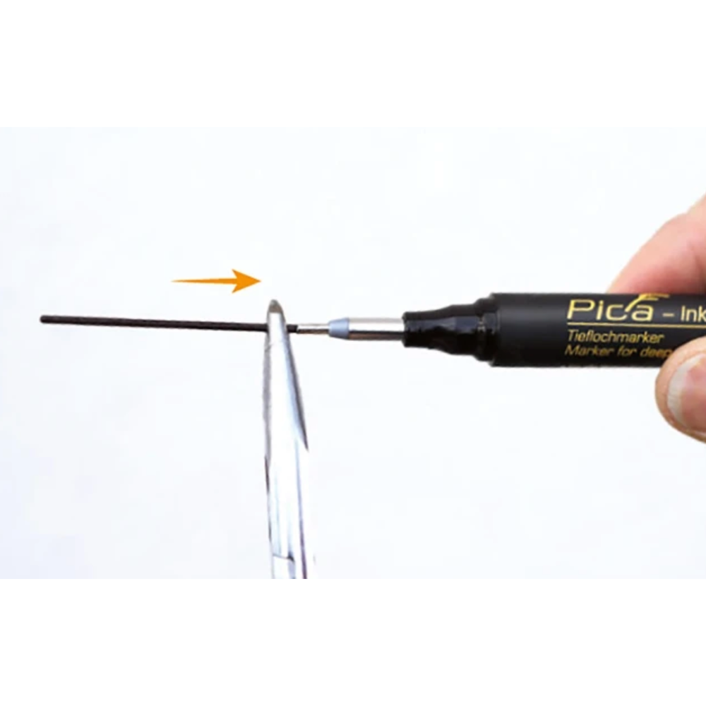 Pica-Ink 150/41 Markeerstift voor diepe gaten blauw