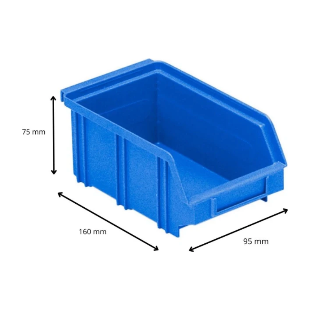 Stapelbakken B2 blauw