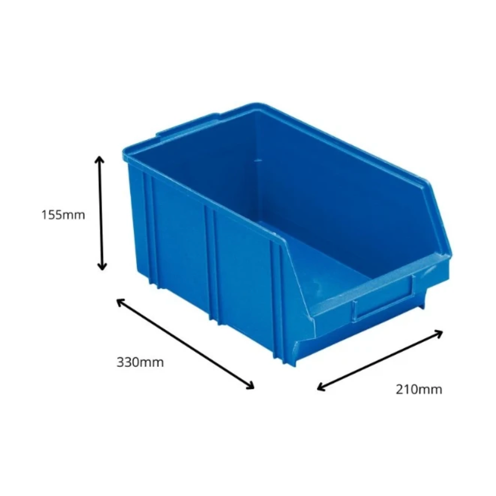 Stapelbakken B4 blauw