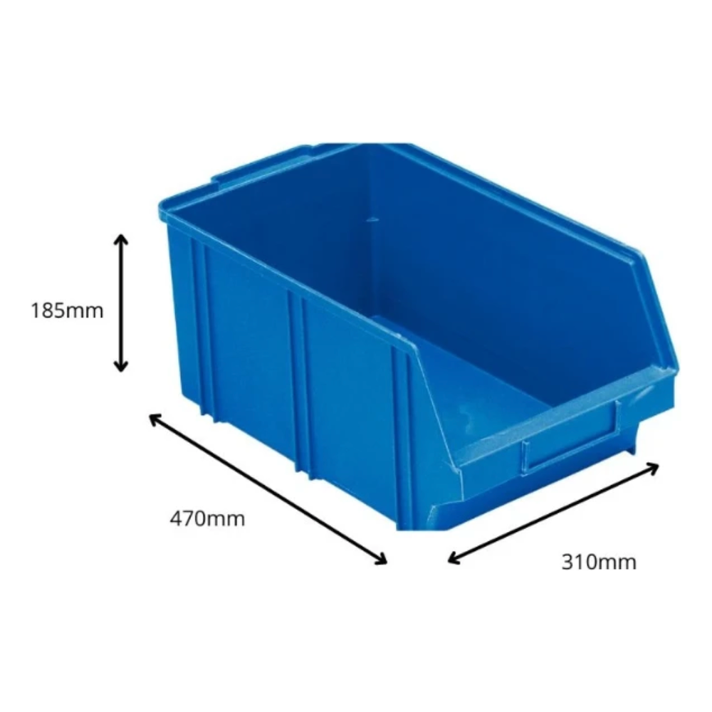 Stapelbakken B5 blauw