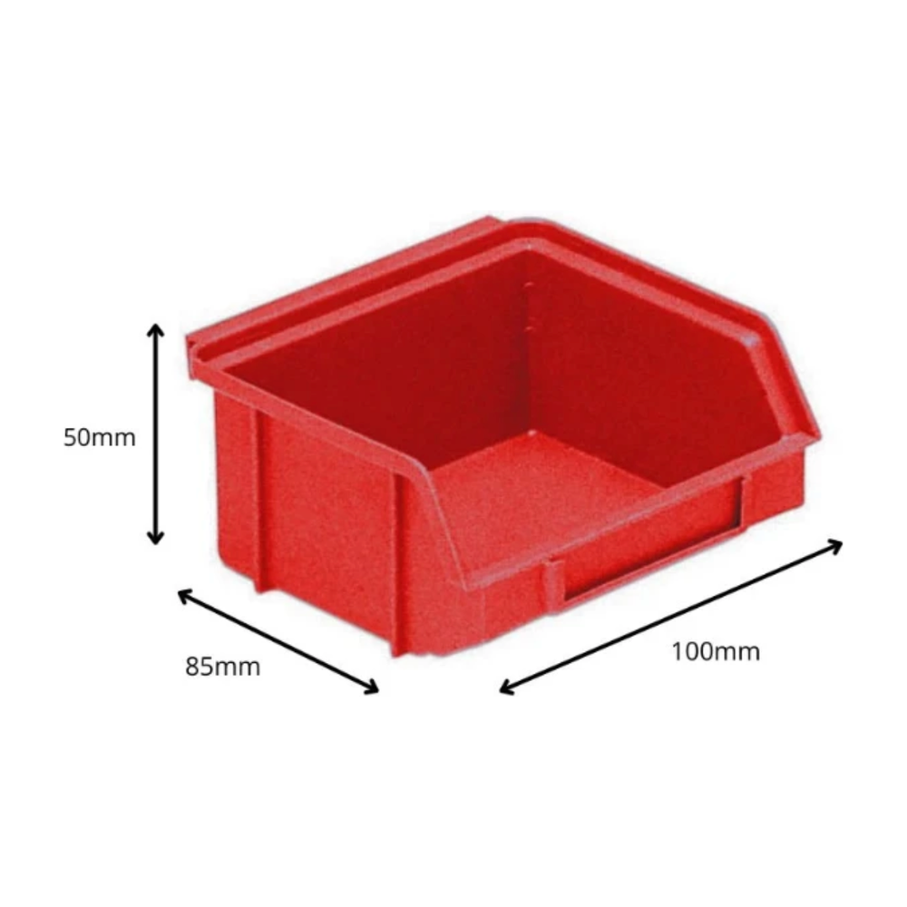 Stapelbakken B1 rood