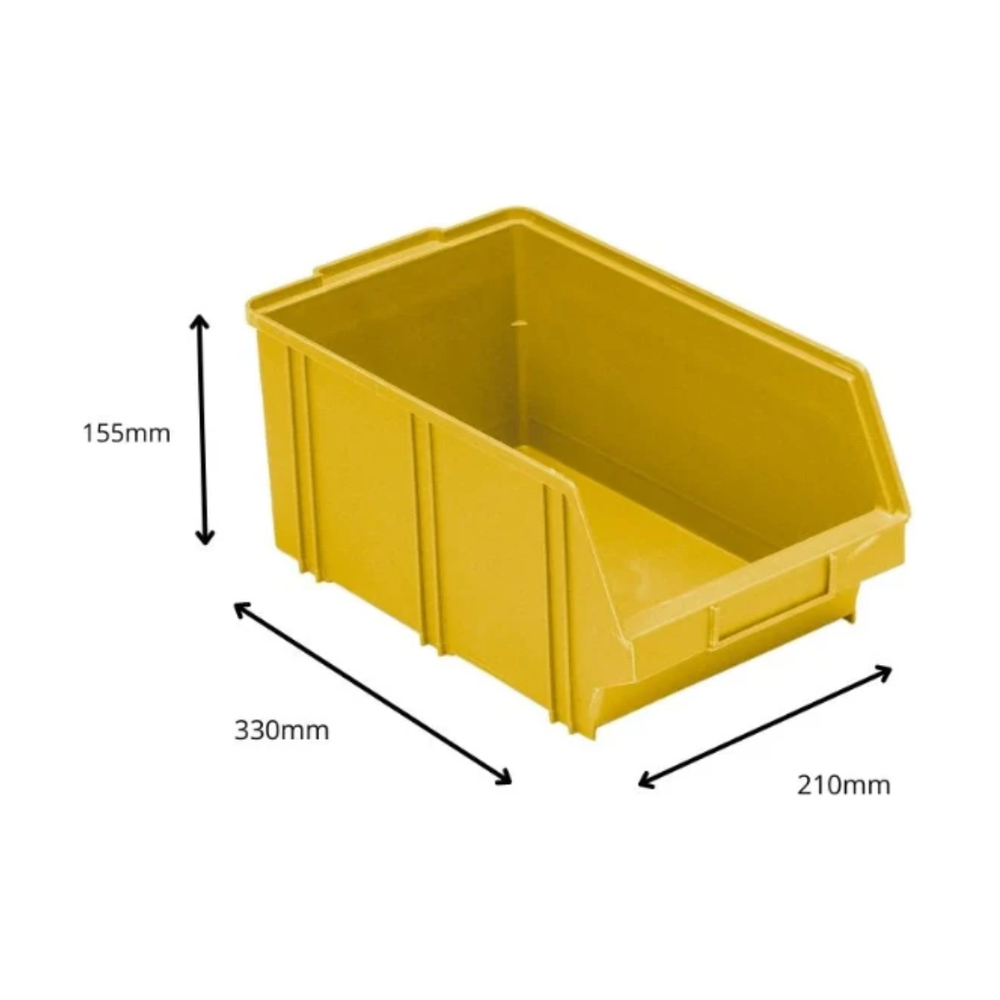 Stapelbakken B4 geel