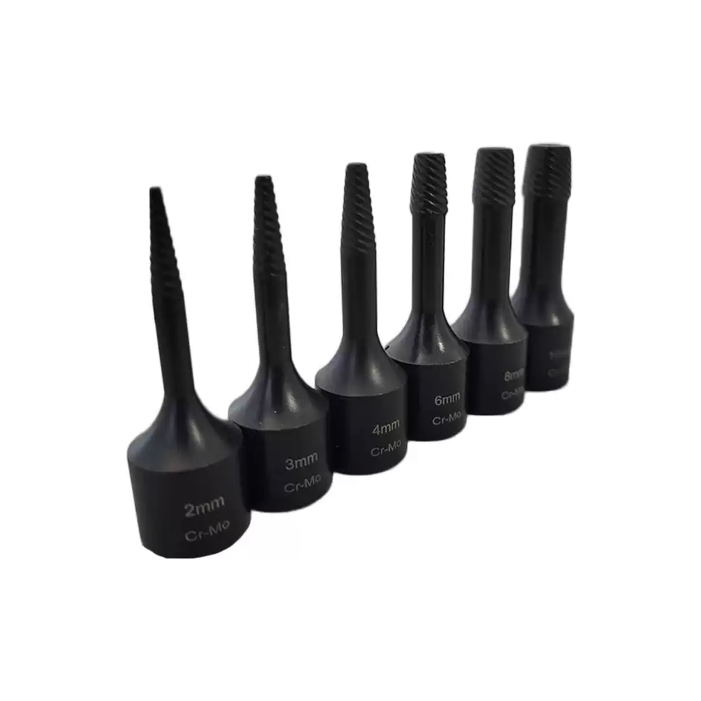 Spiraaldoppen set 3/8? aandrijving 2 – 10 mm 6-delig