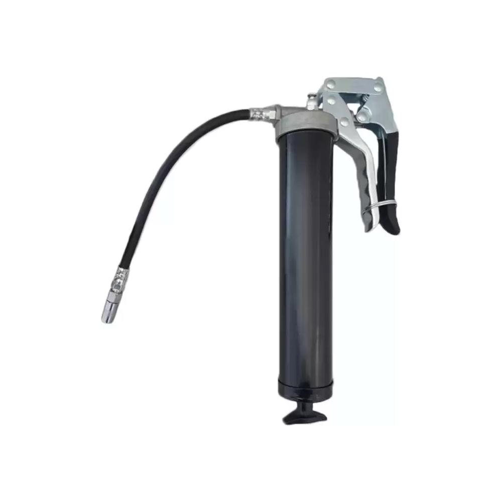 Handmatige zware vetspuit - pistoolstijl met slang en koppeling