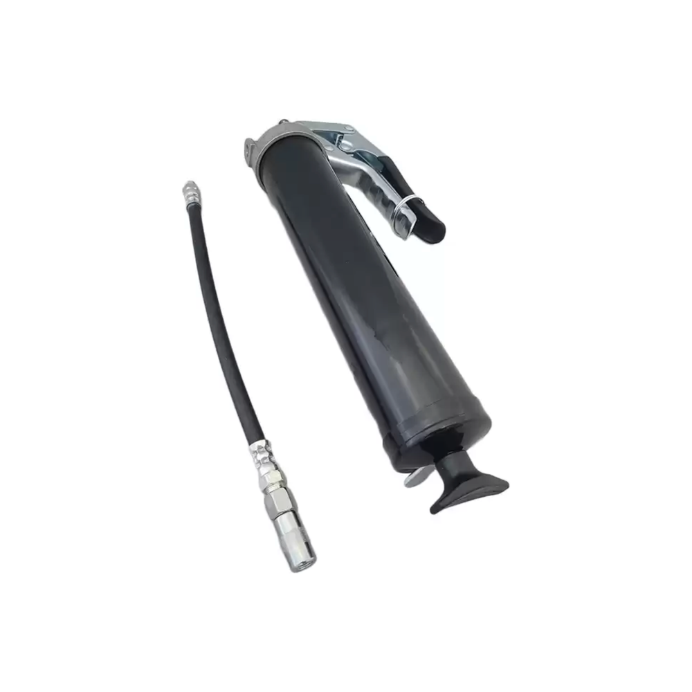 Handmatige zware vetspuit - pistoolstijl met slang en koppeling