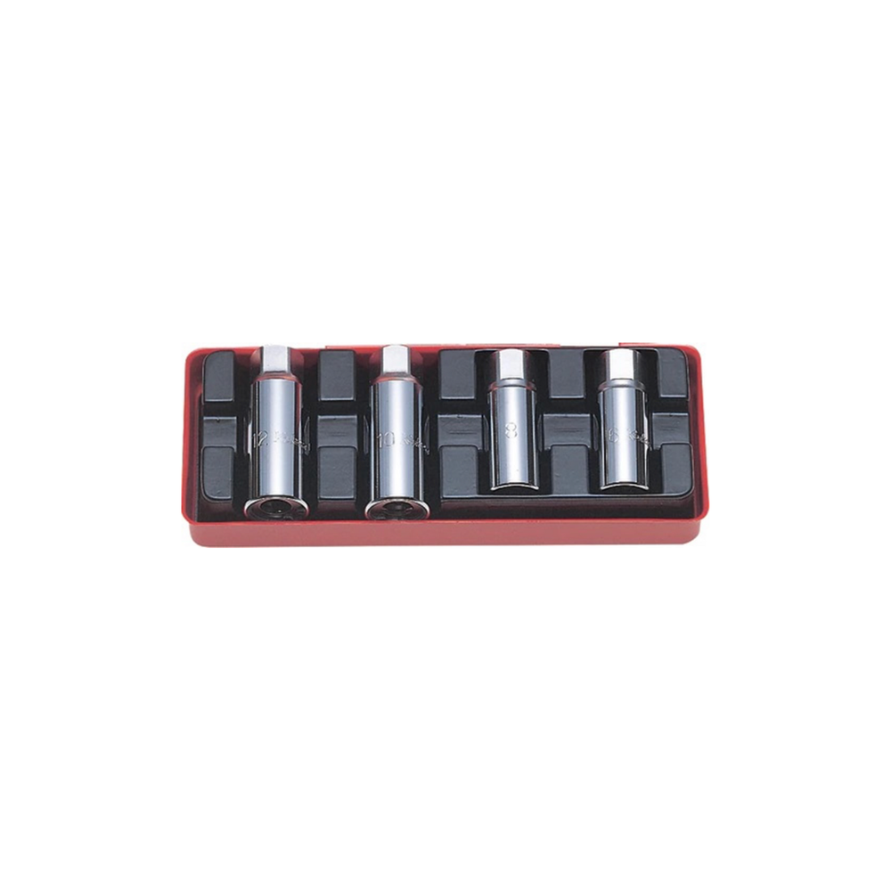 4 delige set draadeinduitdr.