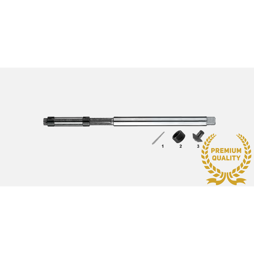 Hunger HSS Verstelbare Handruimer type V, klepgeleideruimer