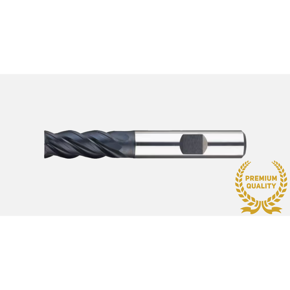 Phantom UNI HSS-E PM Vari-frees, 4-snijder DIN 844-B kort, AlTiN-X