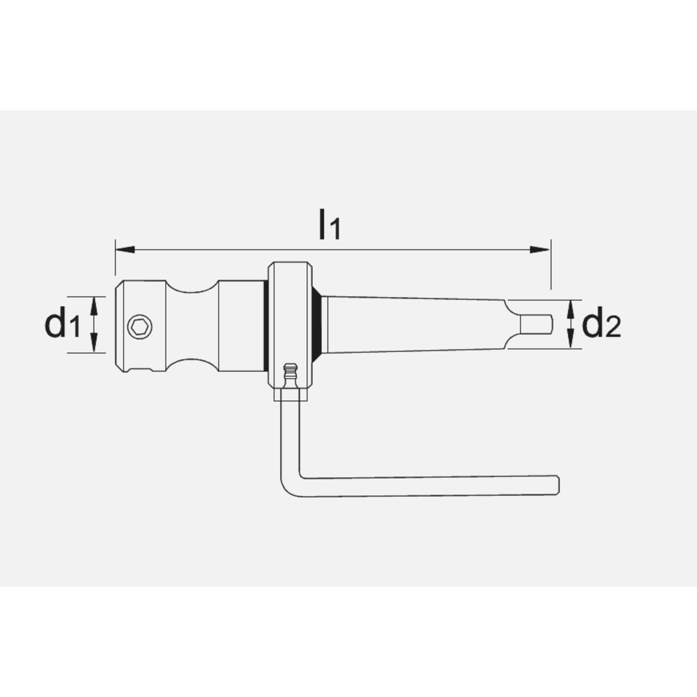 Phantom Kernboorhouder met interne koeling